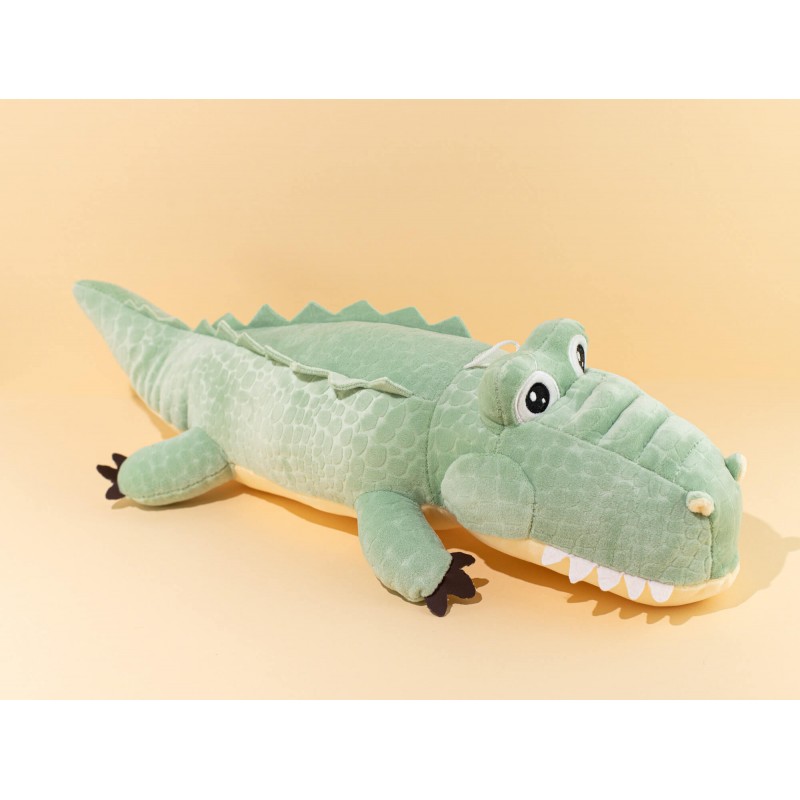 Pliušinis krokodilas žalias - 50cm 