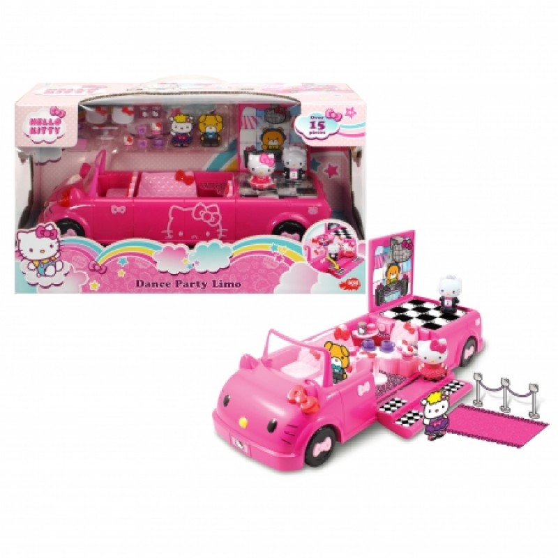 DICKIE Hello Kitty kabrioletas šokių limuzinas