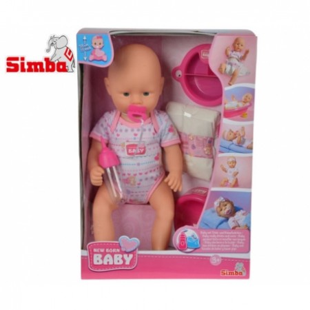 Funkcionali lėlė kūdikis, Simba - 38 cm
