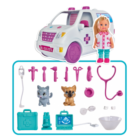 Gydytoja Evi Ambulans 2in1 SIMBA